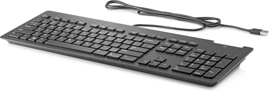HP USB Business Slim Smartcard Keyboard (1KPL Tarjoushintaan. Avattu Pakkaus, Tarjoustuotteita MAX 1