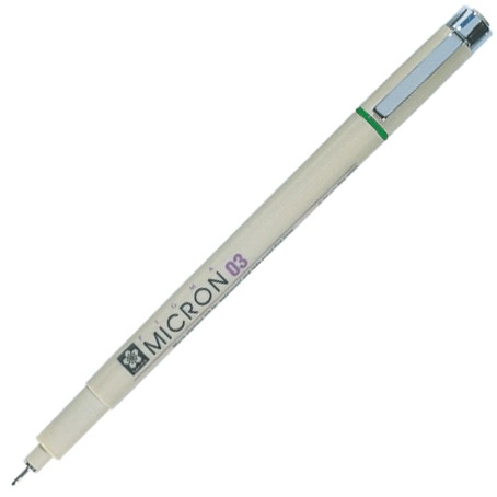 Sakura Pigma Micron Fineliner 03 Green