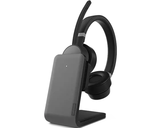 LENOVO GO WIRELESS ANC HEADSET WITH CHARGING STAND (TEAMS CERTIFIED)