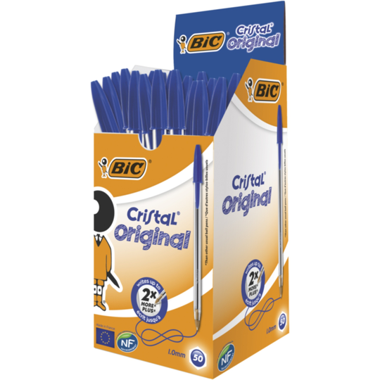 BIC Cristal Medium Sininen 1.0 (50)