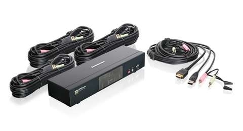 IOGEAR 4-Port HDMI Multimedia KVMP