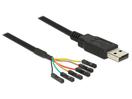 This USB 2.0 To TTL Converter By Delock Can Be Connected Directly To GPIO (General Purpose Input /