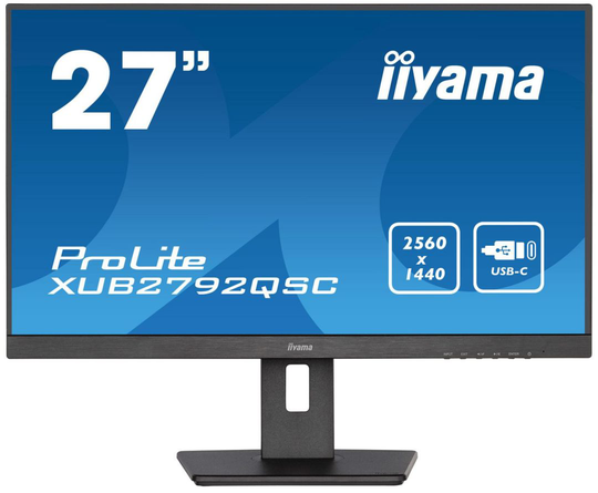 Iiyama 27" WQHD BusinessETE IPS USB-C