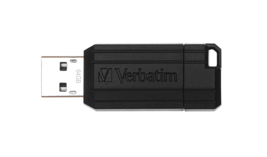 USB 2.0 Memory, Store'N'Go, 64GB, PinStripe