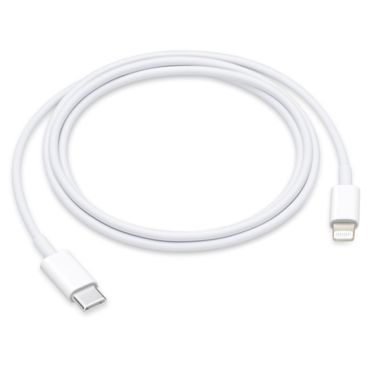 Applen latauskaapeli USB-C Lightning 1 m, valkoinen
