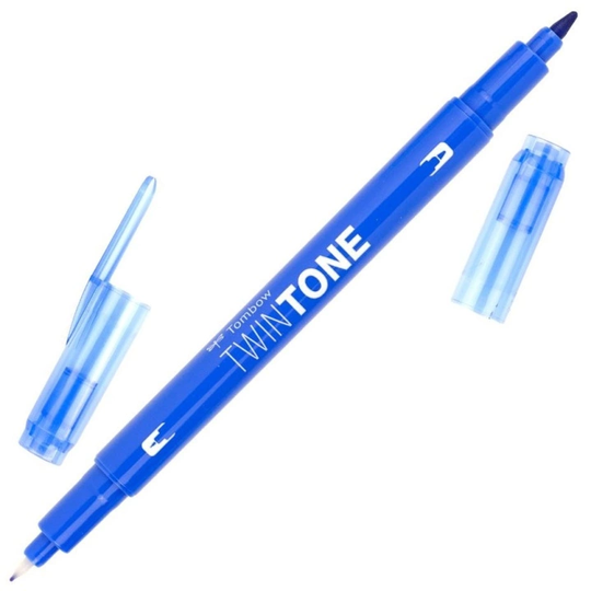 Tombow TwinTone Marker Kappaleittain Violet