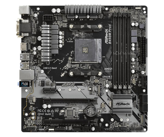 ASROCK B450M Pro4