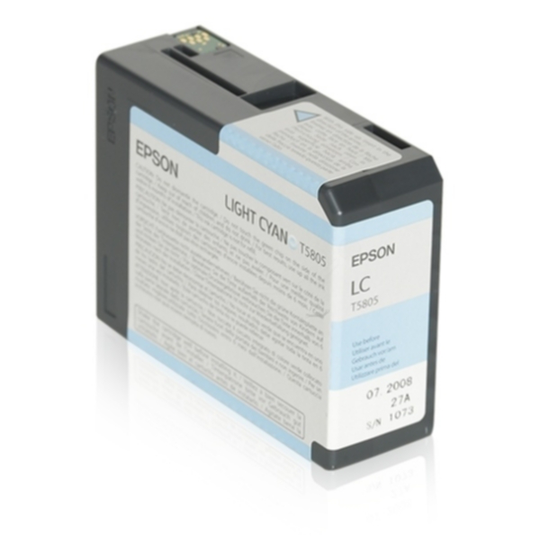 Mustepatruuna vaalea cyan, 80 ml