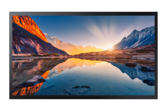 Samsung QM32R-T Digital Signage Flat Panel 81.3 Cm (32") Wi-Fi 400 Cd/m² Full HD Black Touchscreen