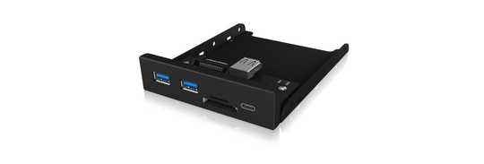 Front Panel With USB 3.0 Type-C™ And Type-A Hub W/card Reader