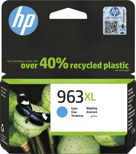 HP 963XL High Yield Cyan Ink