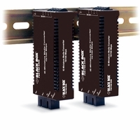 BLACK BOX FAST ETHERNET (100-MBPS) INDUSTRIAL MEDIA CONVERTER - 10/100-MBPS COPPER TO 100-MBPS MULTI