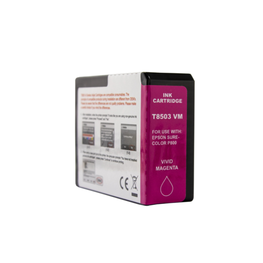 Mustepatruuna, korvaa Epson T8503, magenta, 84 ml