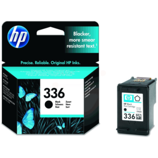 HP 336 Mustepatruuna musta, 5 ml