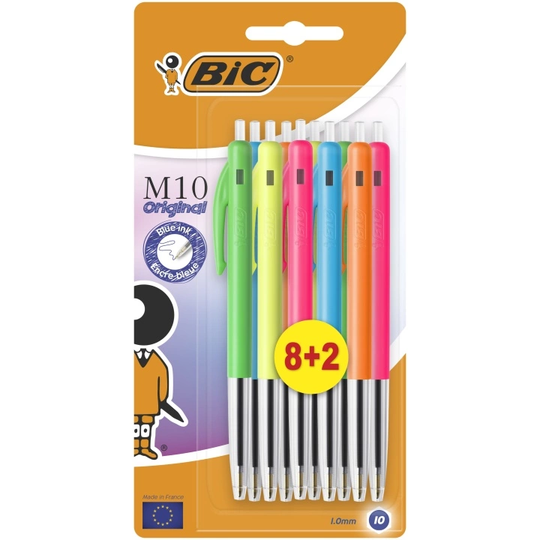 BIC M10 Original Kuulakärkikynä 10 kpl
