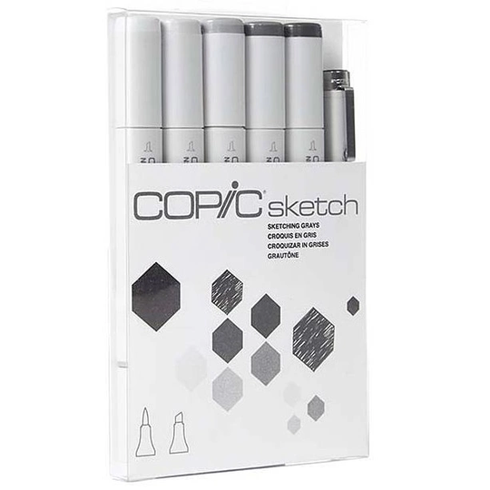 Copic Copic Sketch 5+1 Sketching Harmaa