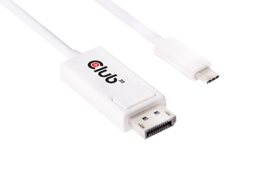 CLUB 3D USB 3.1 C To DP 1.2 UHD Male/Mal