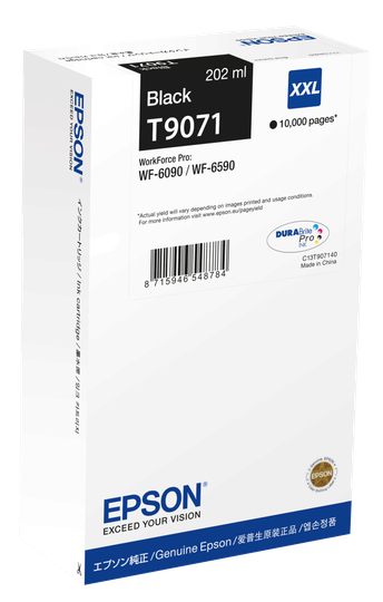 EPSON BLACK WF-6XXX INK XXL