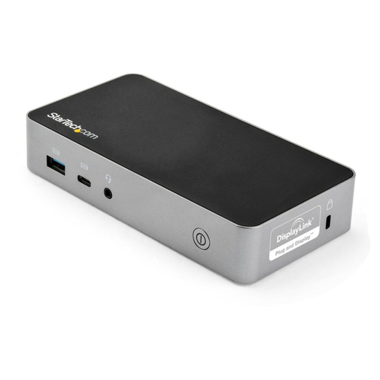STARTECH Dual HDMI USB-C Dock W/ 60W PD
