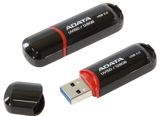 UV150 USB Connector, 128GB, USB 3.0, Black