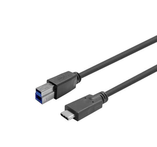 VivoLink USB-C Male - B Male Cable