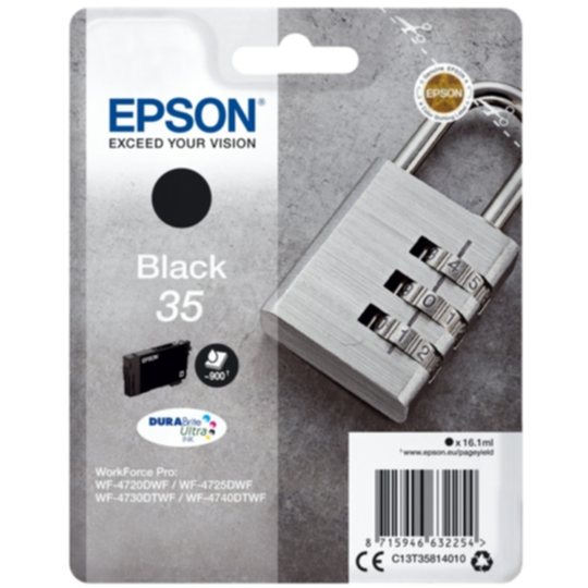 Epson 35 Mustepatruuna musta, 16,1 ml