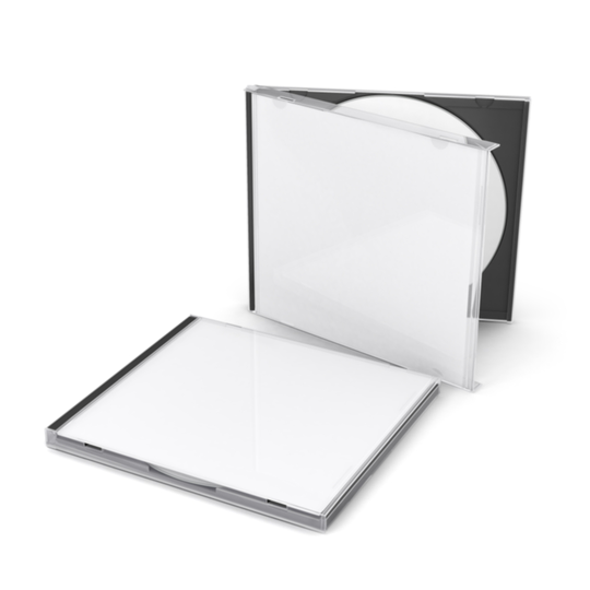 CD-kotelokuvia akryylikoteloon 10 kpl/pkt 180g
