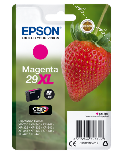 EPSON Cartridge Fraise Claria Magenta