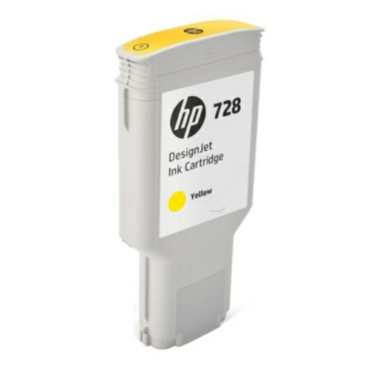 HP 728 Mustepatruuna keltainen
