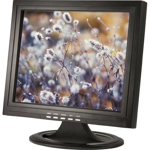 17" TFT Color Screen With Touchscreen, Audio, HDMI / VGA / USB / AV Ports, Remote Control, Black. Ca