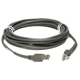 ZEBRA Cable USB 15 Ft, Straight