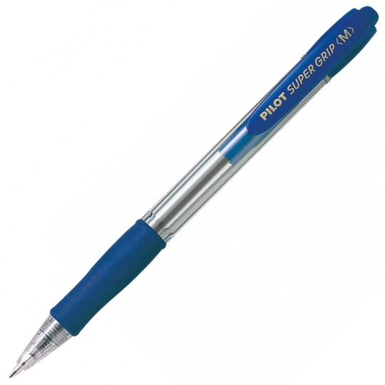 Pilot Kuulakärkikynä Super Grip Medium Red