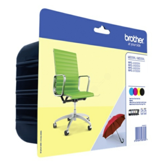 Mustepatruuna MultiPack Bk,C,M,Y Blister met security