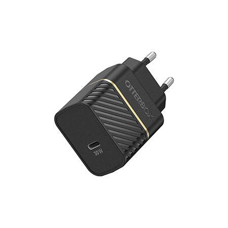 OTTERBOX WALL CHARGER 30W GAN USB-C BLACK