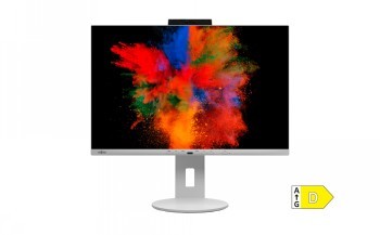 FUJITSU 24" P2410 WE CAM MARBLE GREY USB-C (FHD/16:10/HAS/PIVOT/DP/HDMI/AUDIO/USB-C)