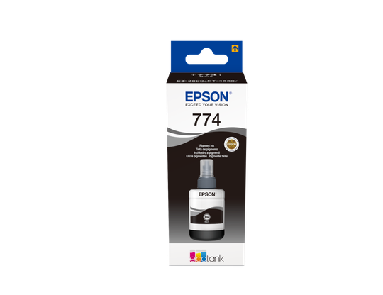 EPSON ECOTANK PIGMENT BLACK T7741 INK 140 ML