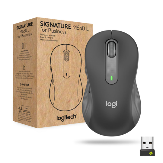 Signature M650 L Business Grap Droitier