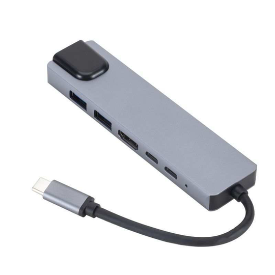 ESTUFF USB-C 6-in-1 Mobile Hub