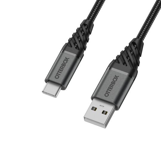 OTTERBOX PREMIUM CABLE USB A - USB C 1M BLACK