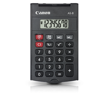 CANON AS-8 Pocket Calculator