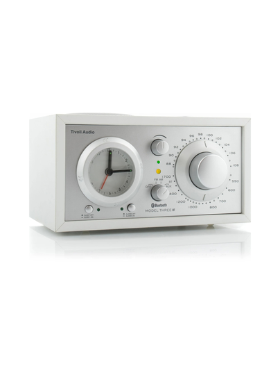 Tivoli audio model three bt white/silver