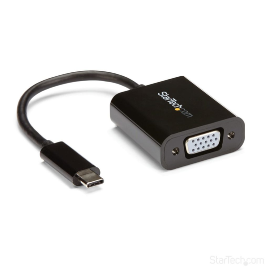 STARTECH USB-C To VGA Adapter