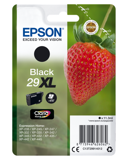 EPSON Cartridge Fraise Claria Black