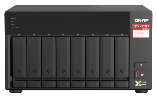 8-bay NAS, AMD Ryzen V1000 Series V1500B