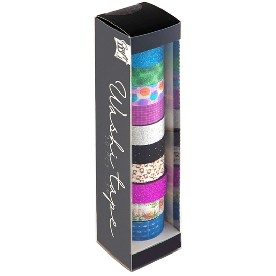 Craft Sensations Washi tape 10-pack Mix