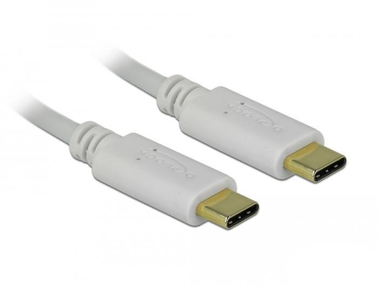 This USB Type-C Charging Cable By Delock Supports A Current Of Up To 5 A And Thus Enables A Fast Cha