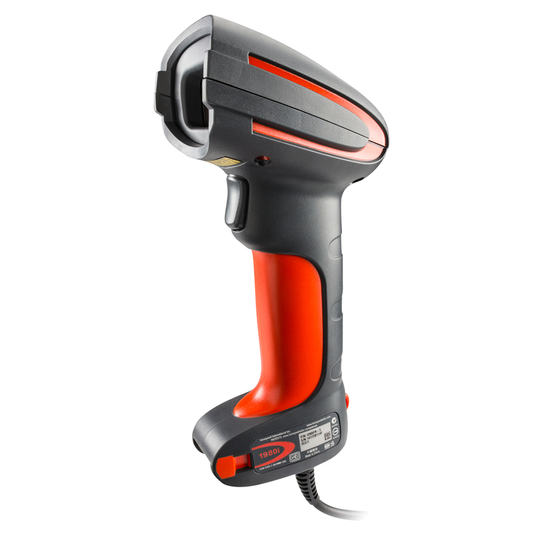 Granit 1980i Barcode Scanner Cable Stand USB Black/orange