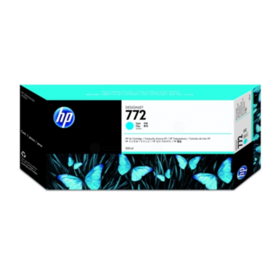 HP 772 Mustepatruuna syaani