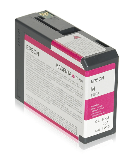 EPSON Ink Magenta For StylusPro3800 80ml