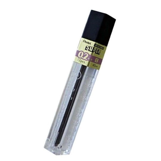 Pentel Lyijy 0,2 12 kpl